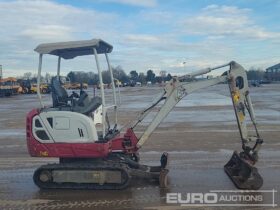 2017 Takeuchi TB216 Mini Excavators For Auction: Leeds, UK – 30th April, 1st, 2nd & 3rd May 25 full