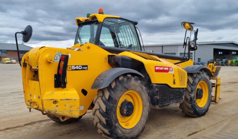 2020 JCB 540-140 Hi Viz Telehandlers For Auction: Leeds, UK – 30th April, 1st, 2nd & 3rd May 25 full