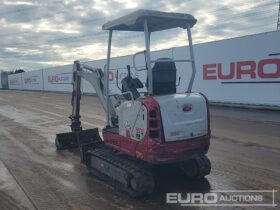 2017 Takeuchi TB216 Mini Excavators For Auction: Leeds, UK – 30th April, 1st, 2nd & 3rd May 25 full