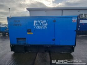 Stephill SSDP70A Generators For Auction: Leeds, UK – 30th April, 1st, 2nd & 3rd May 25 full