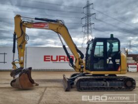2018 CAT 308E2CR 6 Ton+ Excavators For Auction: Leeds, UK – 30th April, 1st, 2nd & 3rd May 25 full