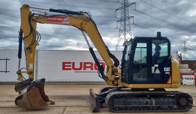 2018 CAT 308E2CR 6 Ton+ Excavators For Auction: Leeds, UK – 30th April, 1st, 2nd & 3rd May 25 full