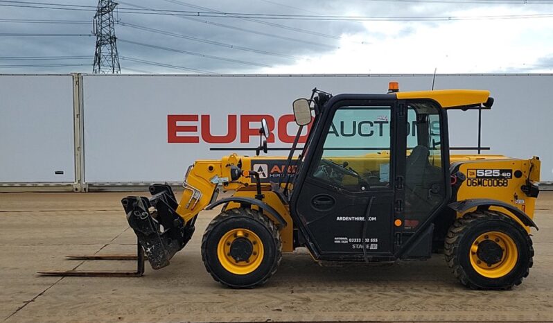 2021 JCB 525-60 Hi Viz Telehandlers For Auction: Leeds, UK – 30th April, 1st, 2nd & 3rd May 25 full