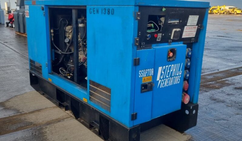 Stephill SSDP70A Generators For Auction: Leeds, UK – 30th April, 1st, 2nd & 3rd May 25 full
