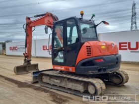 2018 Kubota KX080-4A 6 Ton+ Excavators For Auction: Leeds, UK – 30th April, 1st, 2nd & 3rd May 25 full