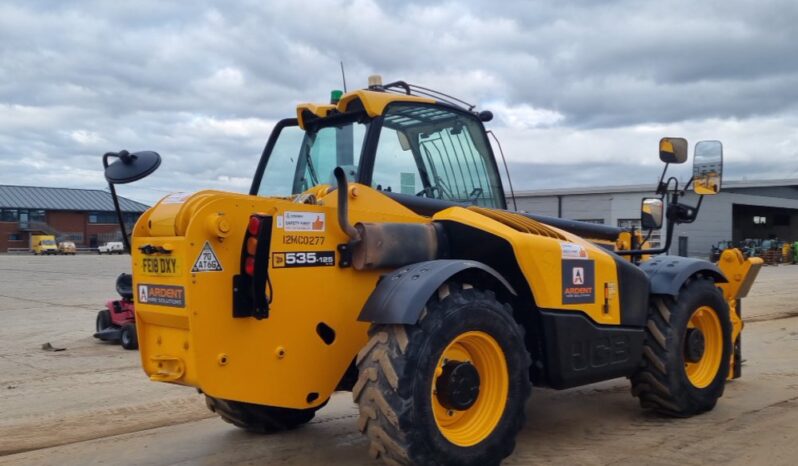 2018 JCB 535-125 Hi Viz Telehandlers For Auction: Leeds, UK – 30th April, 1st, 2nd & 3rd May 25 full