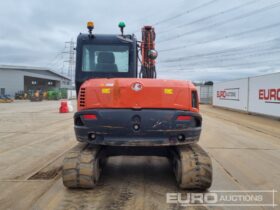 2018 Kubota KX080-4A 6 Ton+ Excavators For Auction: Leeds, UK – 30th April, 1st, 2nd & 3rd May 25 full