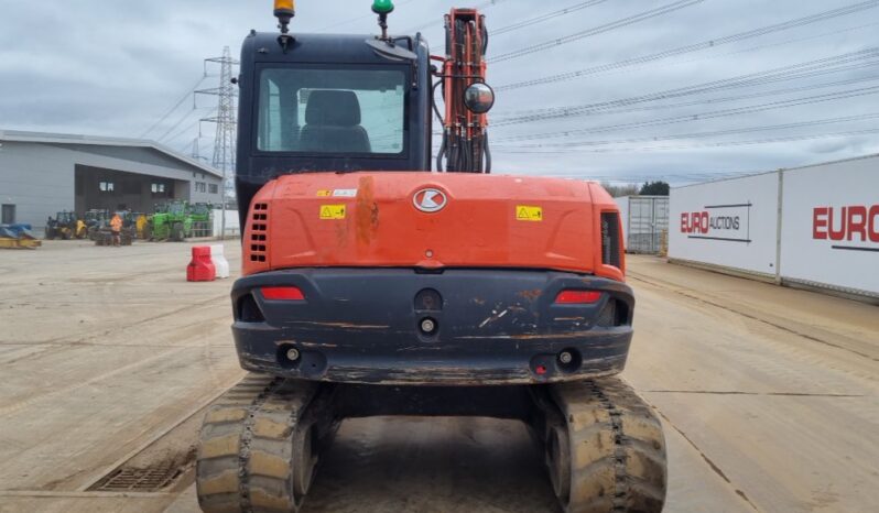 2018 Kubota KX080-4A 6 Ton+ Excavators For Auction: Leeds, UK – 30th April, 1st, 2nd & 3rd May 25 full