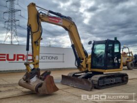2018 CAT 308E2CR 6 Ton+ Excavators For Auction: Leeds, UK – 30th April, 1st, 2nd & 3rd May 25
