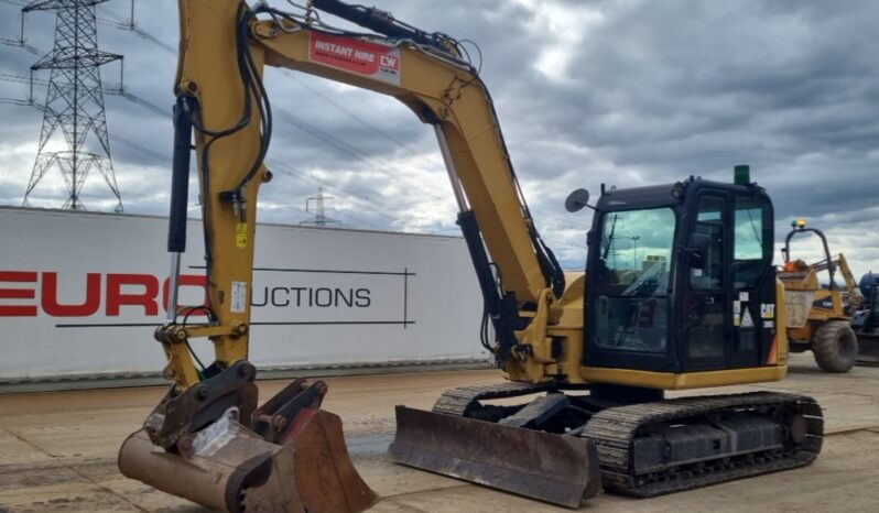 2018 CAT 308E2CR 6 Ton+ Excavators For Auction: Leeds, UK – 30th April, 1st, 2nd & 3rd May 25