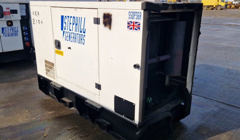 2018 Stephill SSDP36A Generators For Auction: Leeds, UK – 30th April, 1st, 2nd & 3rd May 25 full
