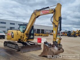 2018 CAT 308E2CR 6 Ton+ Excavators For Auction: Leeds, UK – 30th April, 1st, 2nd & 3rd May 25 full