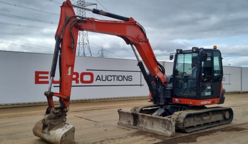 2018 Kubota KX080-4A 6 Ton+ Excavators For Auction: Leeds, UK – 30th April, 1st, 2nd & 3rd May 25