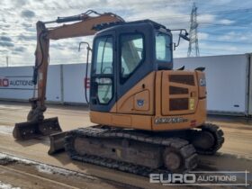 2014 Case CX75CSR 6 Ton+ Excavators For Auction: Leeds, UK – 30th April, 1st, 2nd & 3rd May 25 full