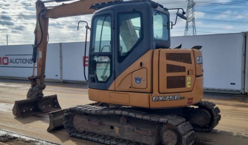 2014 Case CX75CSR 6 Ton+ Excavators For Auction: Leeds, UK – 30th April, 1st, 2nd & 3rd May 25 full