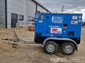 2016 Stephill generators 36kVA Twin Axle Generator, Perkins Engine (Electrical Fault) Generators For Auction: Leeds, UK – 30th April, 1st, 2nd & 3rd May 25 full