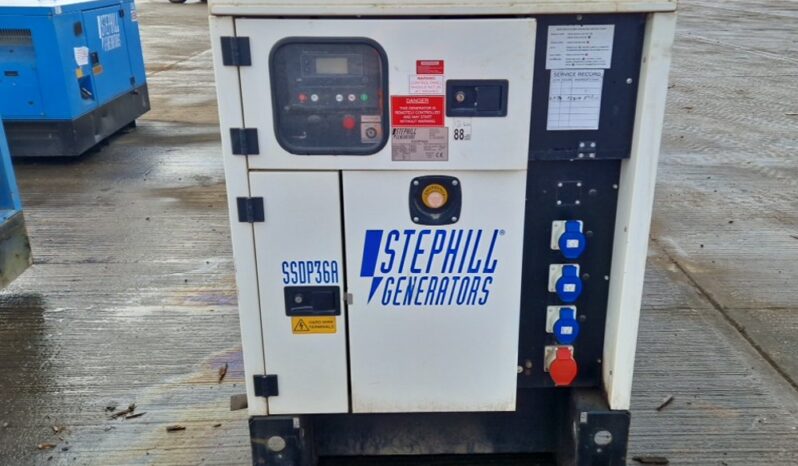 2018 Stephill SSDP36A Generators For Auction: Leeds, UK – 30th April, 1st, 2nd & 3rd May 25 full