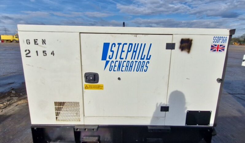 2018 Stephill SSDP36A Generators For Auction: Leeds, UK – 30th April, 1st, 2nd & 3rd May 25 full