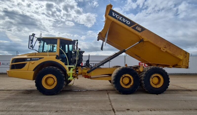 2018 Volvo A30G Articulated Dumptrucks For Auction: Leeds, UK – 30th April, 1st, 2nd & 3rd May 25 full