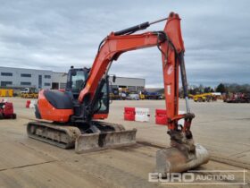 2018 Kubota KX080-4A 6 Ton+ Excavators For Auction: Leeds, UK – 30th April, 1st, 2nd & 3rd May 25 full
