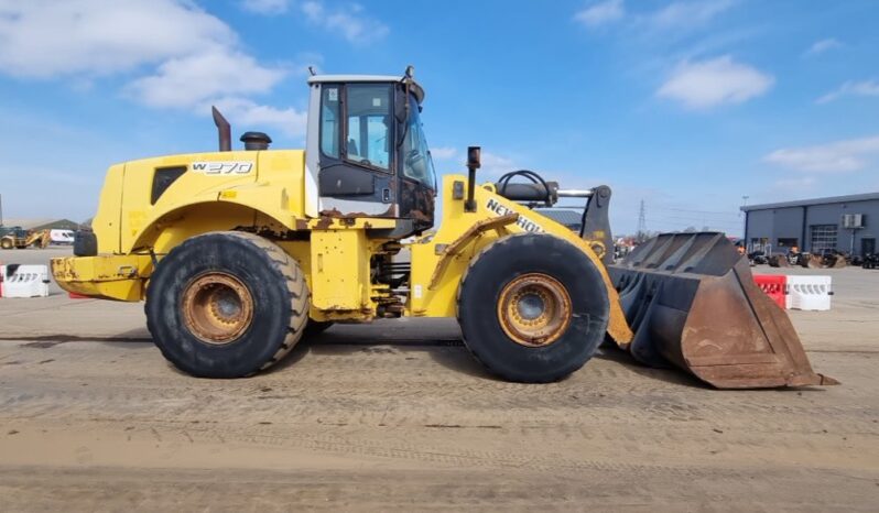 New Holland W271 Wheeled Loaders For Auction: Leeds, UK – 30th April, 1st, 2nd & 3rd May 25 full