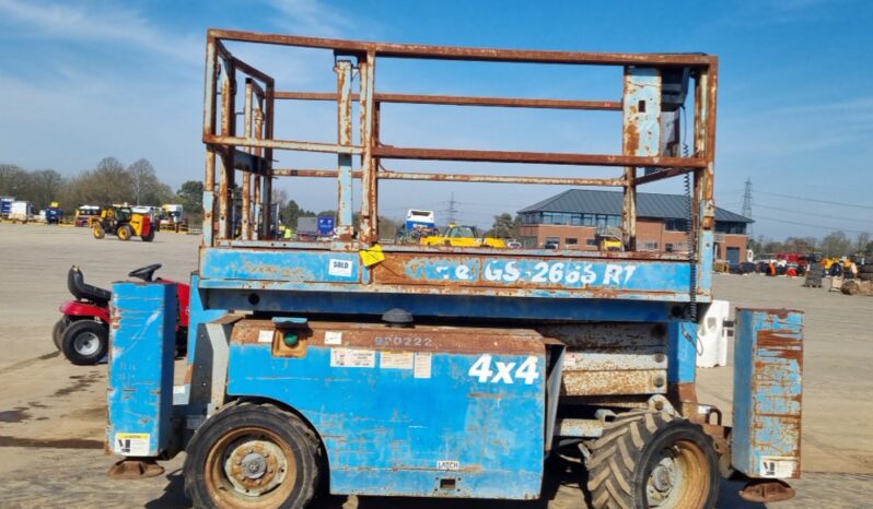 Genie GS2668RT Manlifts For Auction: Leeds, UK – 30th April, 1st, 2nd & 3rd May 25 full