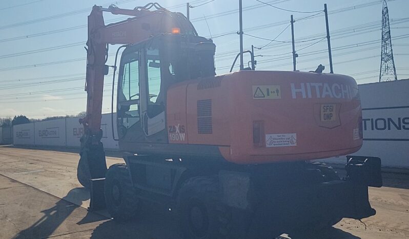 2012 Hitachi ZX190W-3 Wheeled Excavators For Auction: Leeds, UK – 30th April, 1st, 2nd & 3rd May 25 full