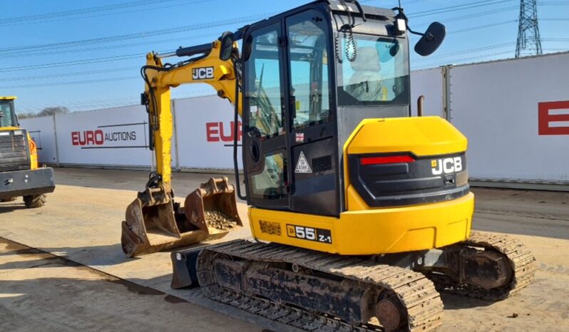 2018 JCB 55Z-1 Mini Excavators For Auction: Leeds, UK – 30th April, 1st, 2nd & 3rd May 25 full