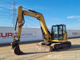 2019 CAT 308CR 6 Ton+ Excavators For Auction: Leeds, UK – 30th April, 1st, 2nd & 3rd May 25