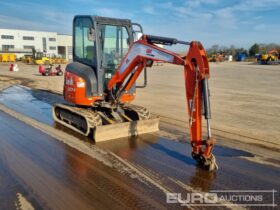 2016 Kubota U27-4 Mini Excavators For Auction: Leeds, UK – 30th April, 1st, 2nd & 3rd May 25 full