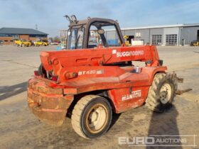 Manitou BT420 Telehandlers For Auction: Leeds, UK – 30th April, 1st, 2nd & 3rd May 25 full
