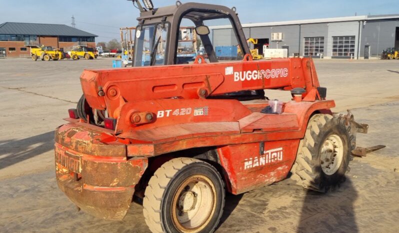 Manitou BT420 Telehandlers For Auction: Leeds, UK – 30th April, 1st, 2nd & 3rd May 25 full