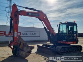 2021 Kubota KX080-4A2 6 Ton+ Excavators For Auction: Leeds, UK – 30th April, 1st, 2nd & 3rd May 25