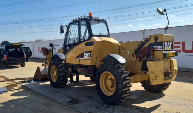 CAT TH360B Telehandlers For Auction: Leeds, UK – 30th April, 1st, 2nd & 3rd May 25 full