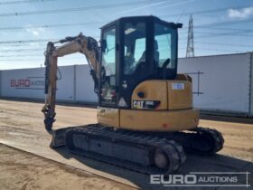 2018 CAT 305E2 Mini Excavators For Auction: Leeds, UK – 30th April, 1st, 2nd & 3rd May 25 full