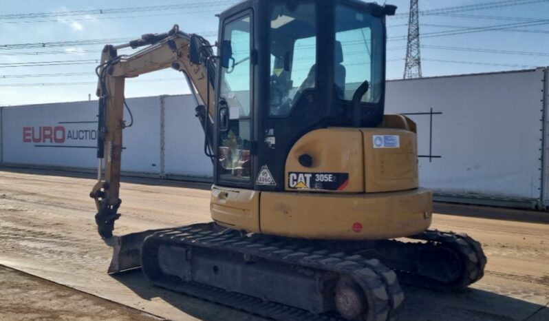 2018 CAT 305E2 Mini Excavators For Auction: Leeds, UK – 30th April, 1st, 2nd & 3rd May 25 full