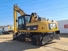 CAT M322D Wheeled Excavators For Auction: Leeds, UK – 30th April, 1st, 2nd & 3rd May 25 full