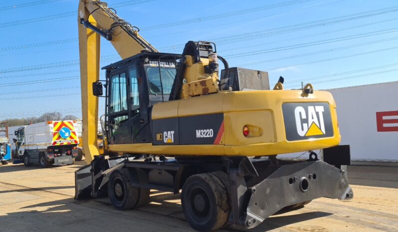 CAT M322D Wheeled Excavators For Auction: Leeds, UK – 30th April, 1st, 2nd & 3rd May 25 full