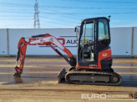 2016 Kubota U27-4 Mini Excavators For Auction: Leeds, UK – 30th April, 1st, 2nd & 3rd May 25 full