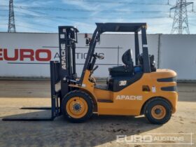 Unused 2025 Apache HH30Z Forklifts For Auction: Leeds, UK – 30th April, 1st, 2nd & 3rd May 25 full