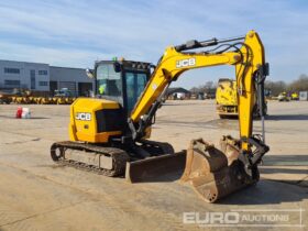 2018 JCB 55Z-1 Mini Excavators For Auction: Leeds, UK – 30th April, 1st, 2nd & 3rd May 25 full