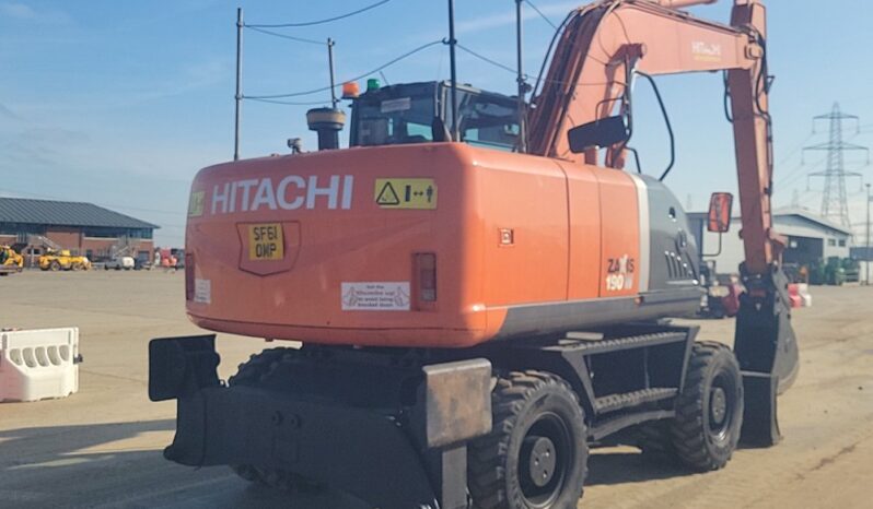 2012 Hitachi ZX190W-3 Wheeled Excavators For Auction: Leeds, UK – 30th April, 1st, 2nd & 3rd May 25 full