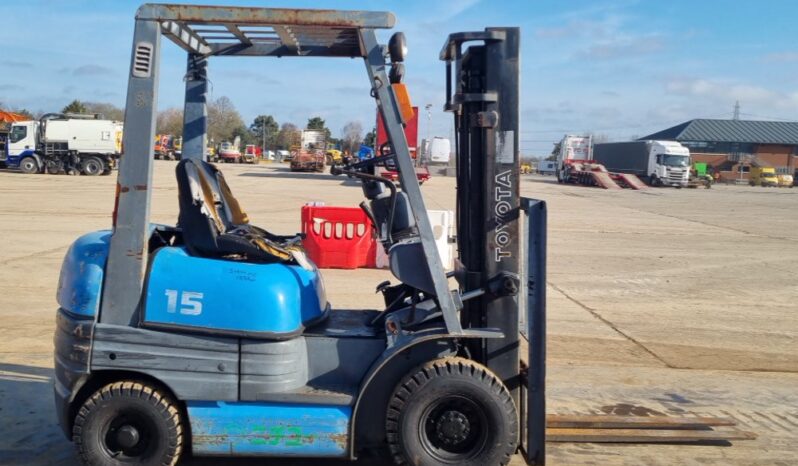 Toyota 15 Forklifts For Auction: Leeds, UK – 30th April, 1st, 2nd & 3rd May 25 full