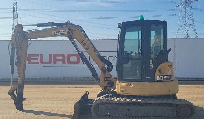 2019 CAT 305E2 Mini Excavators For Auction: Leeds, UK – 30th April, 1st, 2nd & 3rd May 25 full