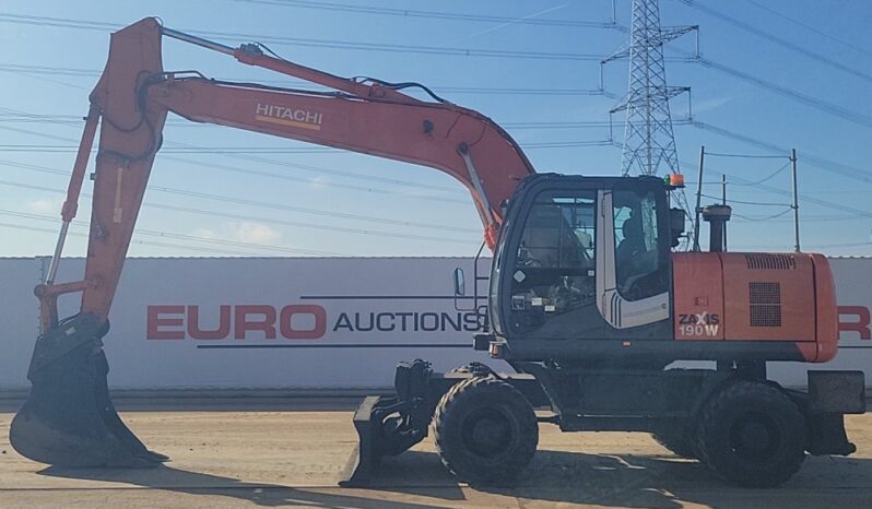 2012 Hitachi ZX190W-3 Wheeled Excavators For Auction: Leeds, UK – 30th April, 1st, 2nd & 3rd May 25 full