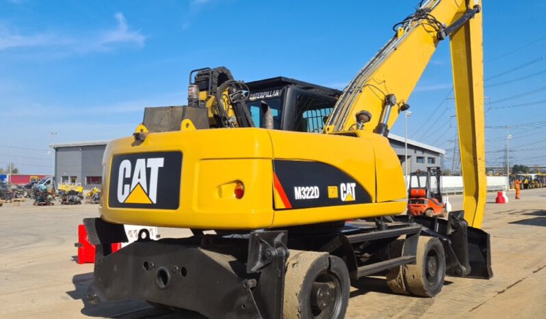 CAT M322D Wheeled Excavators For Auction: Leeds, UK – 30th April, 1st, 2nd & 3rd May 25 full