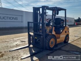 Unused 2025 Apache HH30Z Forklifts For Auction: Leeds, UK – 30th April, 1st, 2nd & 3rd May 25