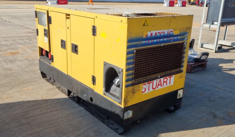 Atlas Copco QAS38YDS Generators For Auction: Leeds, UK – 30th April, 1st, 2nd & 3rd May 25 full