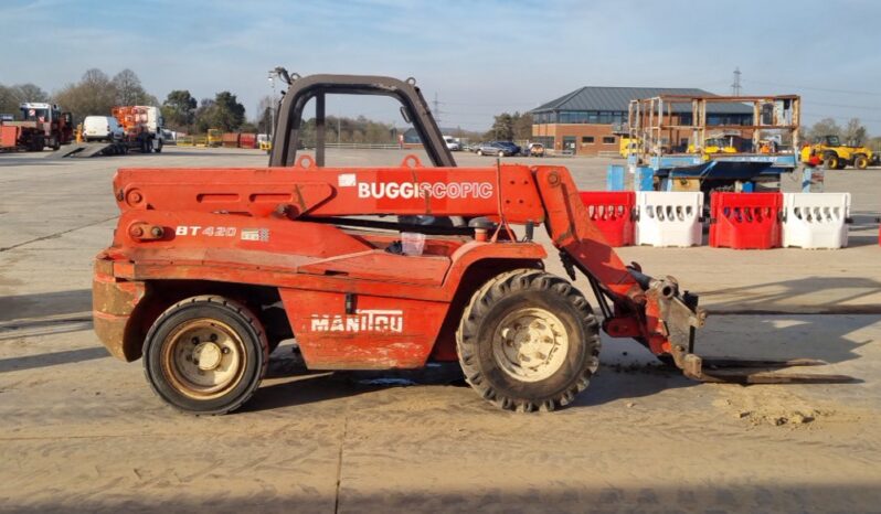 Manitou BT420 Telehandlers For Auction: Leeds, UK – 30th April, 1st, 2nd & 3rd May 25 full