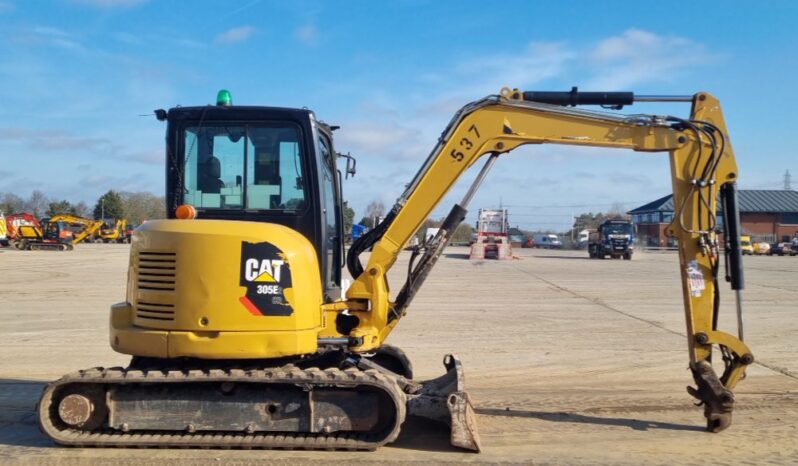 2018 CAT 305E2 Mini Excavators For Auction: Leeds, UK – 30th April, 1st, 2nd & 3rd May 25 full